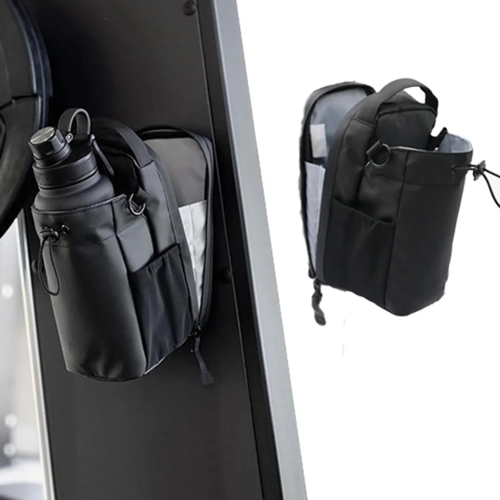 Magnetic Gym Bag - Phone & Bottle Holder